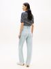 Tommy Hilfiger - Quần Jean Dài Nữ Mid Rise Tapered Barrel Leg Jeans