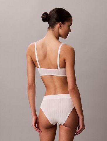 Calvin Klein - Áo Ngực Nữ Bandeau Bralette Heritage Classic Cotton - 4