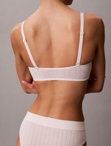 Calvin Klein - Áo Ngực Nữ Bandeau Bralette Heritage Classic Cotton - 3