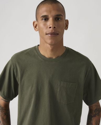 Levi's - Áo Thun Tay Ngắn Nam Essential Pocket Garment Dye T-Shirt