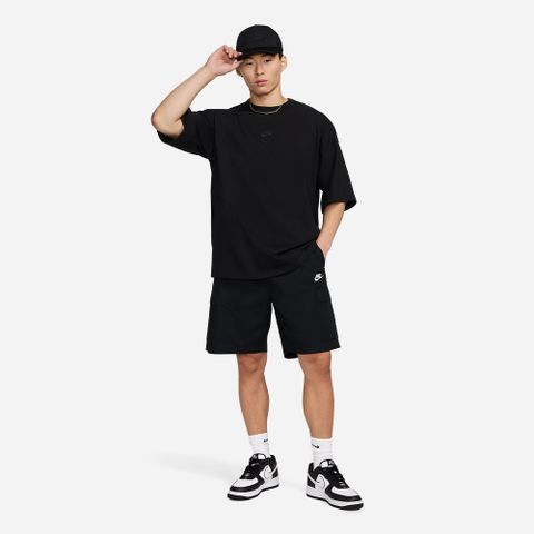 Nike - Áo thun thời trang thể thao Nam Men's Sportswear Premium Essentials Oversized T-Shirt - Black