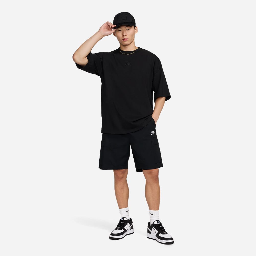 Nike - Áo thun thời trang thể thao Nam Men's Sportswear Premium Essentials Oversized T-Shirt - Black