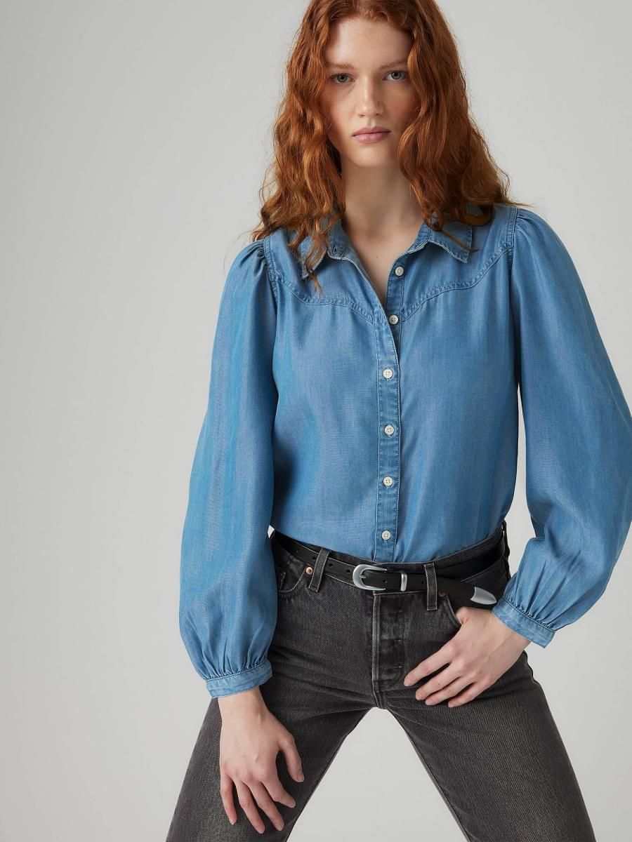 Levi's - Áo sơ mi tay dài nữ Journey Western Shirt