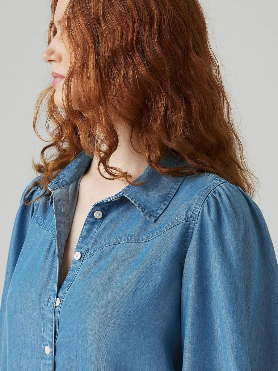 Levi's - Áo sơ mi tay dài nữ Journey Western Shirt