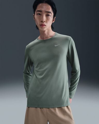 nike miler long sleeve top men's