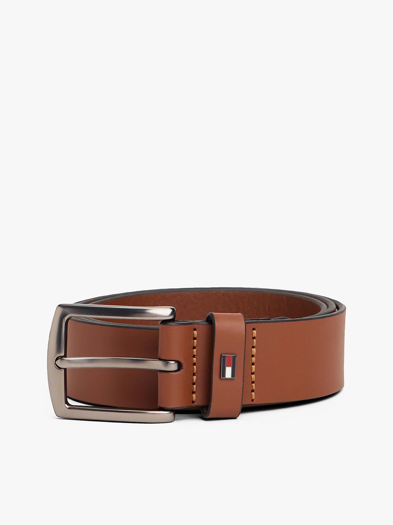 Tommy Hilfiger - Dây nịt nam Denton Enamel Flag Leather Belt