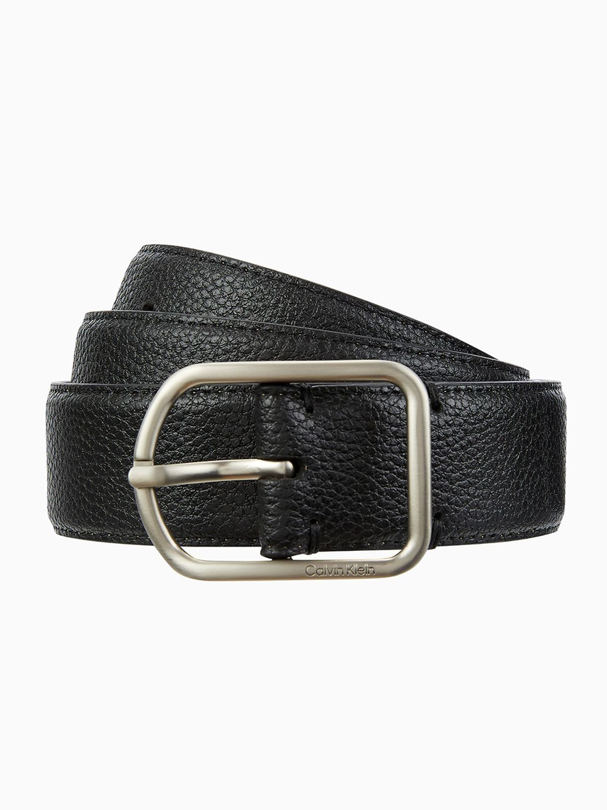 Calvin Klein - Thắt lưng nam Round Buckle 35mm Belt