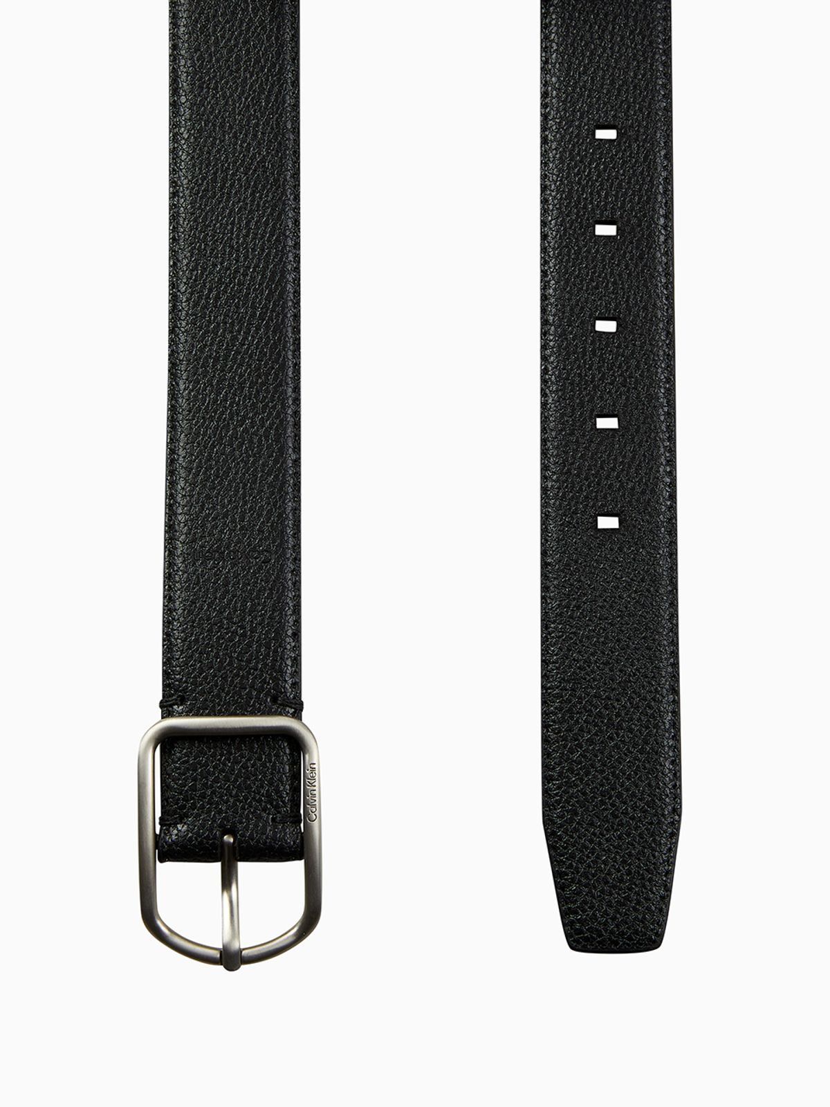 Calvin Klein - Thắt lưng nam Round Buckle 35mm Belt