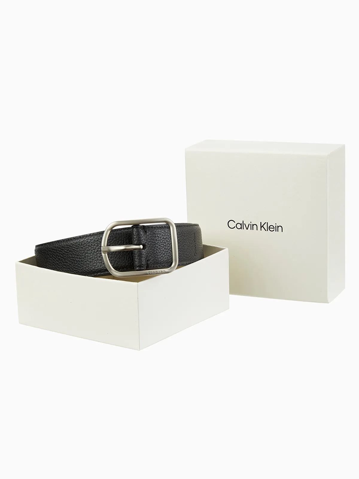 Calvin Klein - Thắt lưng nam Round Buckle 35mm Belt