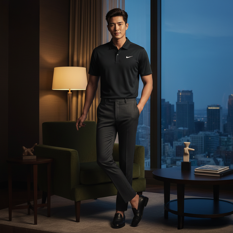 Nike - Áo Tay Ngắn Có Cổ Nam Dri-Fit Polo Solid