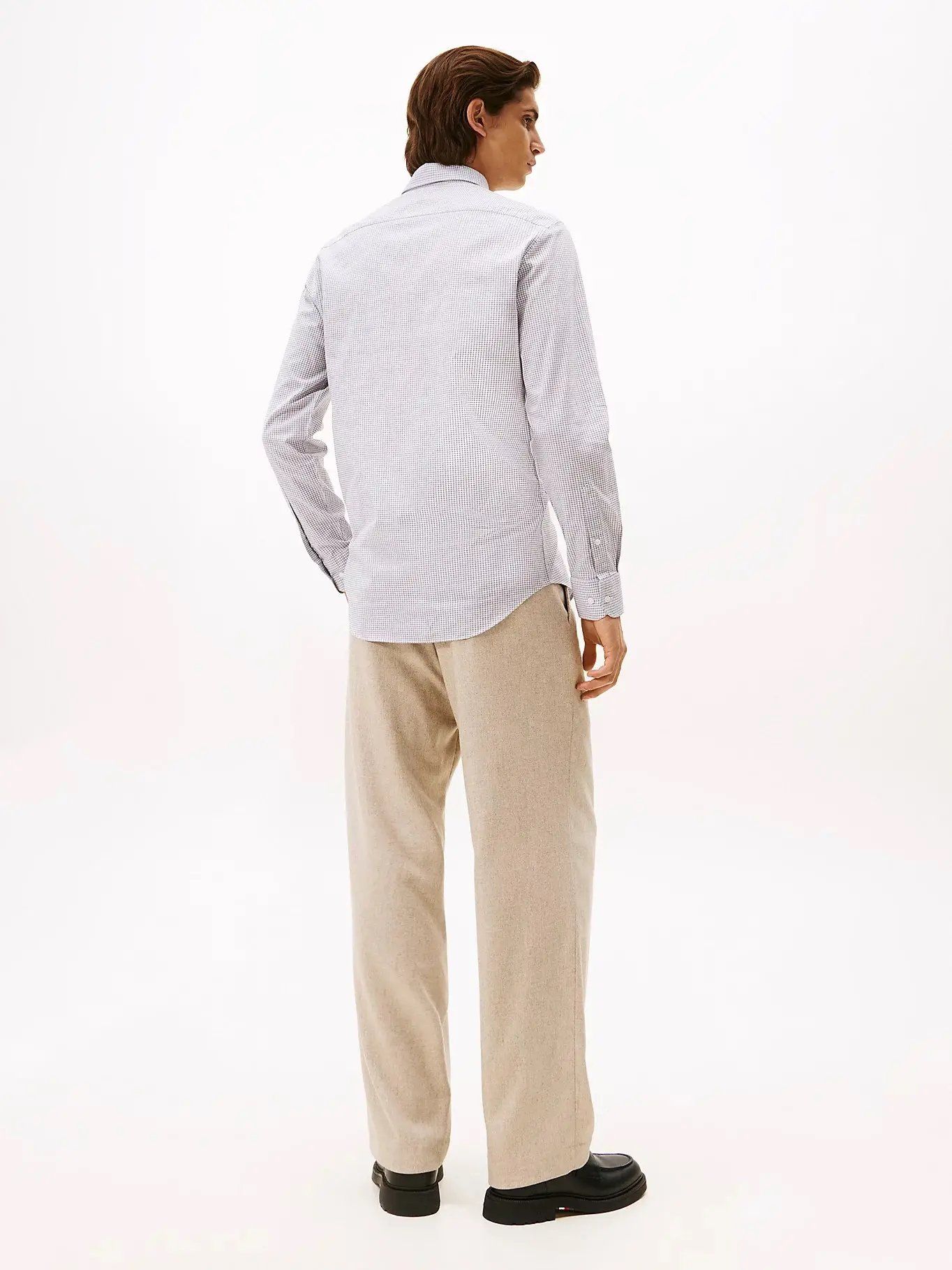 Tommy Hilfiger - Áo sơ mi tay dài nam Classic Oxford Tattersal Shirt