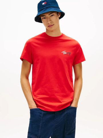 Tommy Hilfiger - Áo Thun Tay Ngắn Nam Signature Logo Slim Fit T-Shirt