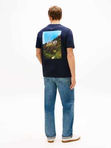 Tommy Hilfiger - Áo Thun Tay Ngắn Nam Photo Print Hilfiger Tee