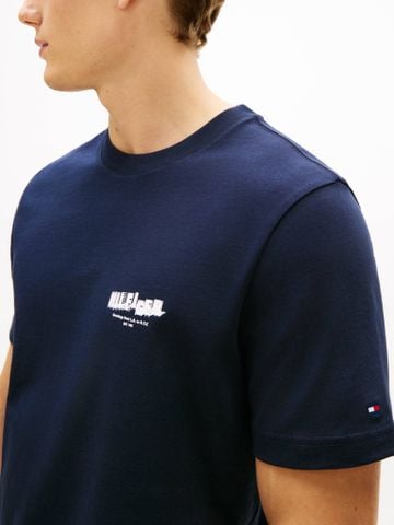 Tommy Hilfiger - Áo Thun Tay Ngắn Nam Photo Print Hilfiger Tee