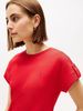 Tommy Hilfiger - Áo thun tay ngắn nữ Slim Roll Tab T-Shirt