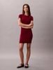 Calvin Klein - Đầm nữ Cotton Contour Rib Monogram Mini Dress