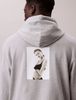 Calvin Klein - Áo hoodie tay dài nam Kate Moss Fleece Graphic Hoodie