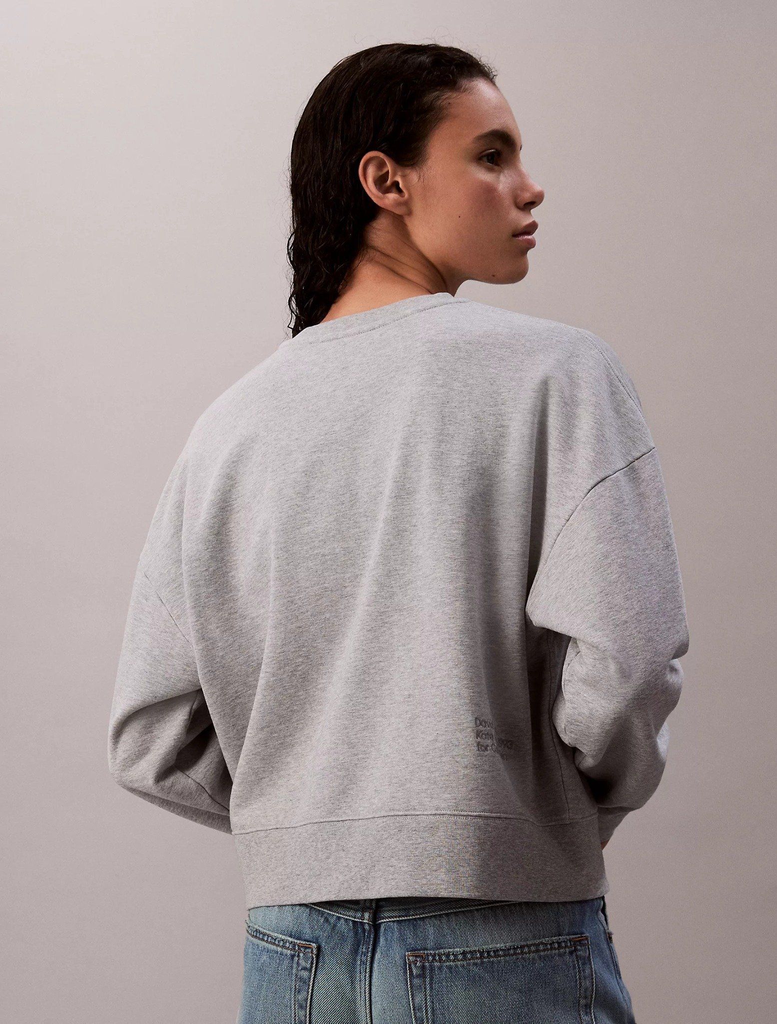 Calvin Klein - Áo lạnh nữ Classic Kate Terry Crewnk