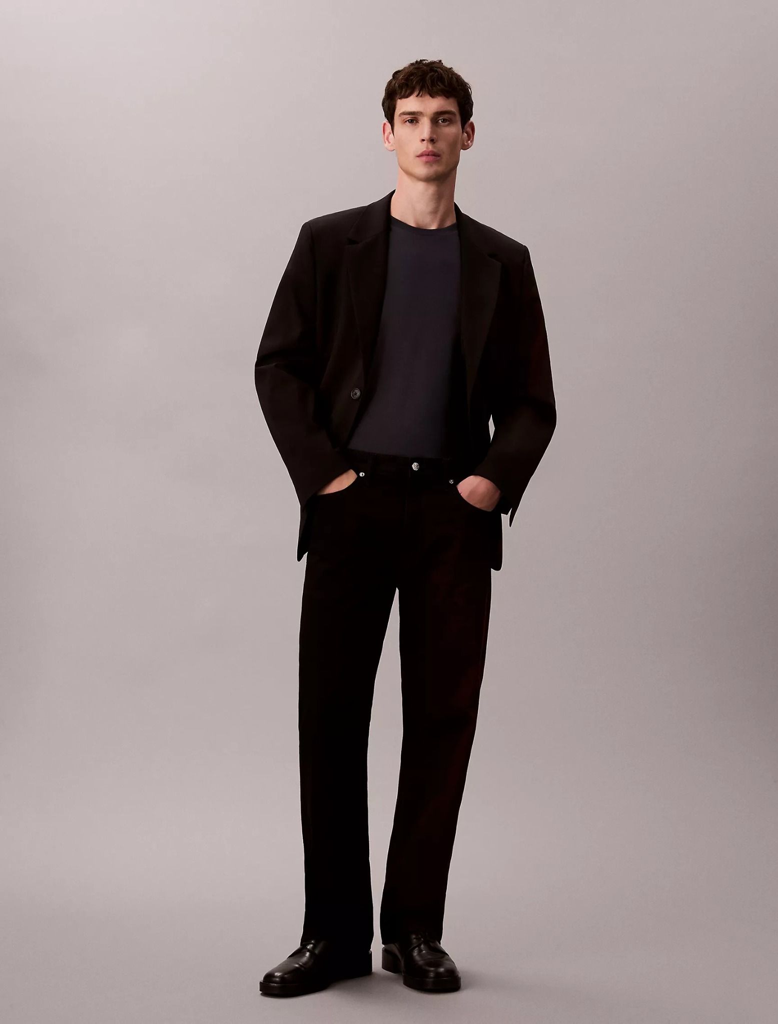 Calvin Klein - Áo phông thời trang nam Supima Cotton Crewneck T-Shirt