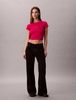 Calvin Klein - Áo thun thời trang nữ Monologo Baby Tee