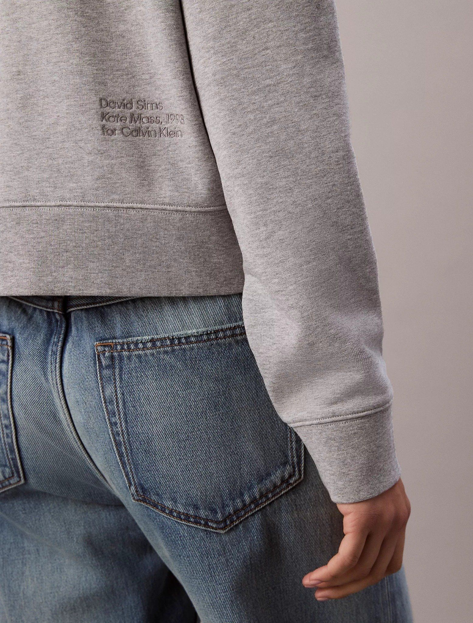 Calvin Klein - Áo lạnh nữ Classic Kate Terry Crewnk