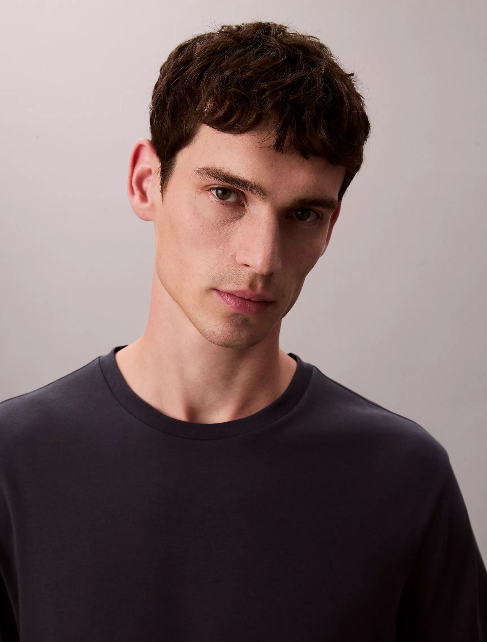 Calvin Klein - Áo phông thời trang nam Supima Cotton Crewneck T-Shirt