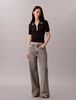 Calvin Klein - Áo len nữ Quarter Zip Classic Polo Shirt