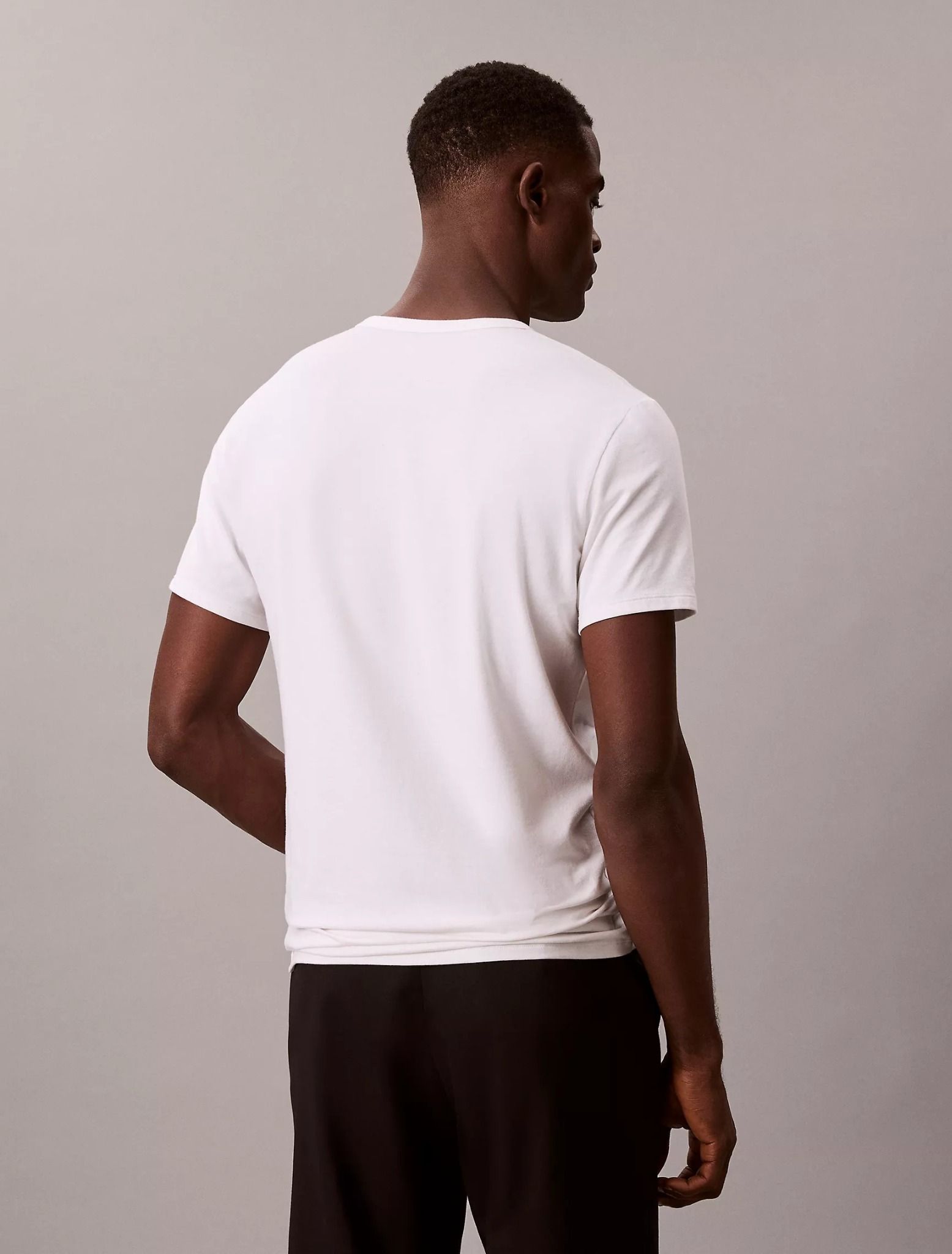 Calvin Klein - Áo thun thời trang nam Supima Cotton Crewneck T-Shirt