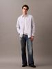 Calvin Klein - Áo sơ mi nam Cotton Stretch Thin Stripe Slim Button-Down Shirt
