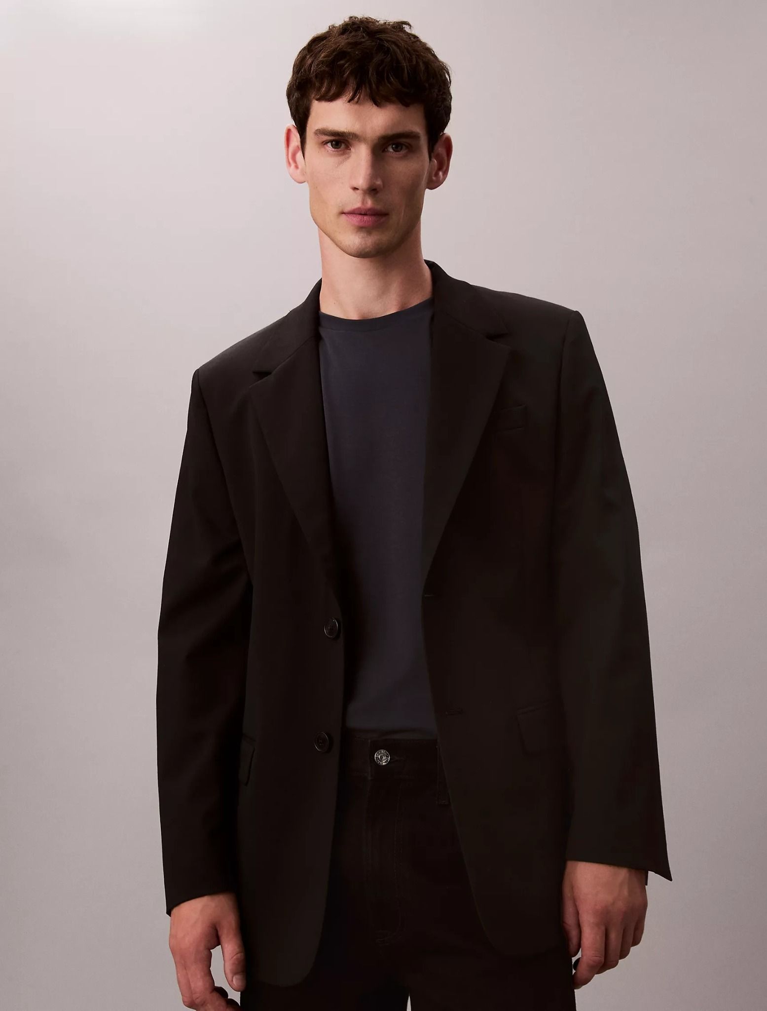 Calvin Klein - Áo phông thời trang nam Supima Cotton Crewneck T-Shirt