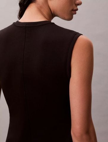 Calvin Klein - Đầm nữ Smooth Sleeveless Mini Dress - 4