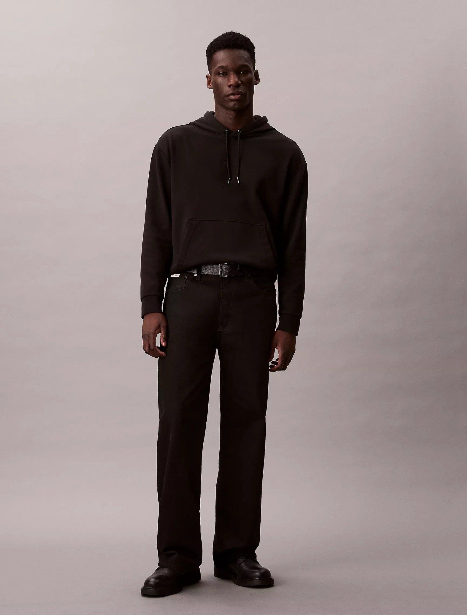 Calvin Klein - Áo lạnh tay dài nam Kate Moss Fleece Graphic Hoodie