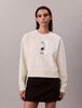 Calvin Klein - Áo lạnh nữ Kate Moss Terry Graphic Relaxed Sweatshirt