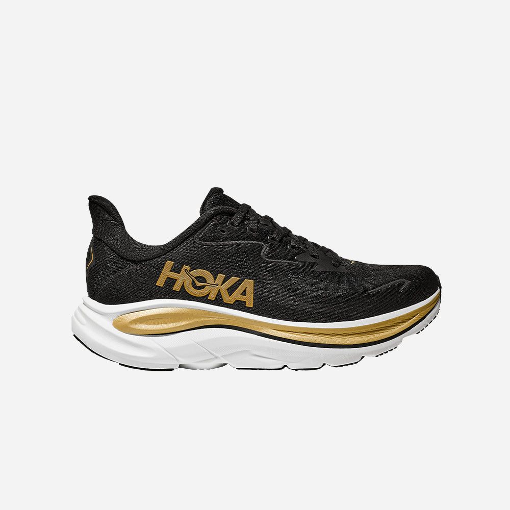 Hoka - Giày chạy bộ nữ Clifton 10 Wide Running Shoes