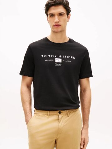 Tommy Hilfiger - Áo Thun Tay Ngắn Nam Jersey Logo T-Shirt