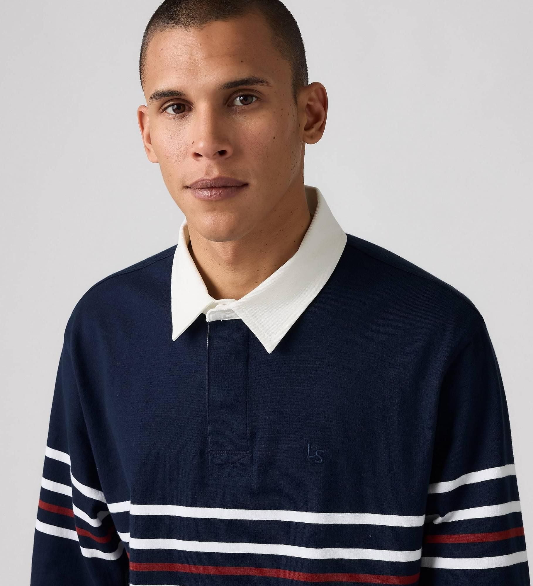 Levi's - Áo polo tay dài nam Union Rugby Polo