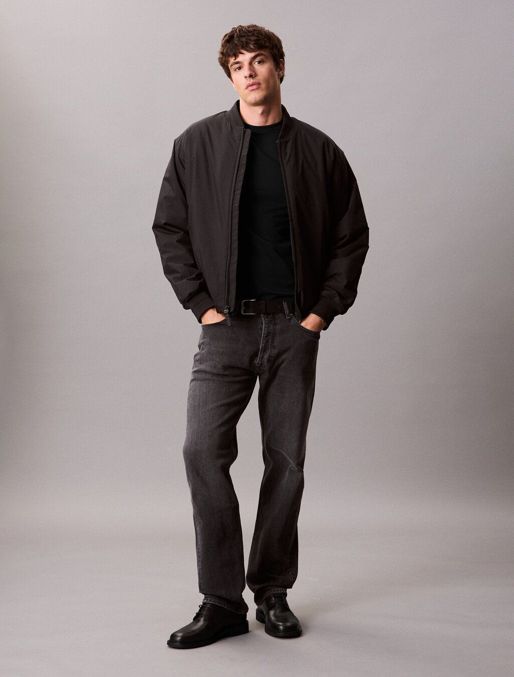 Calvin Klein - Áo thun thời trang nam Stretch Cotton Slim Tee