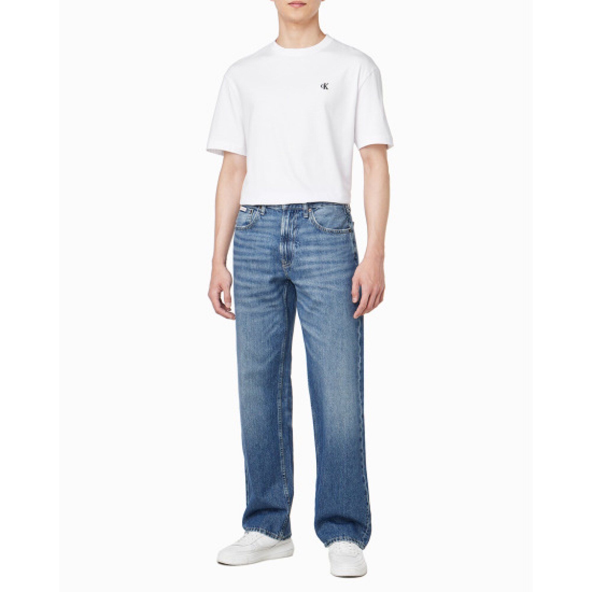 Calvin Klein - Quần jeans nam 90S Straight Lightweight Shockwave Jean