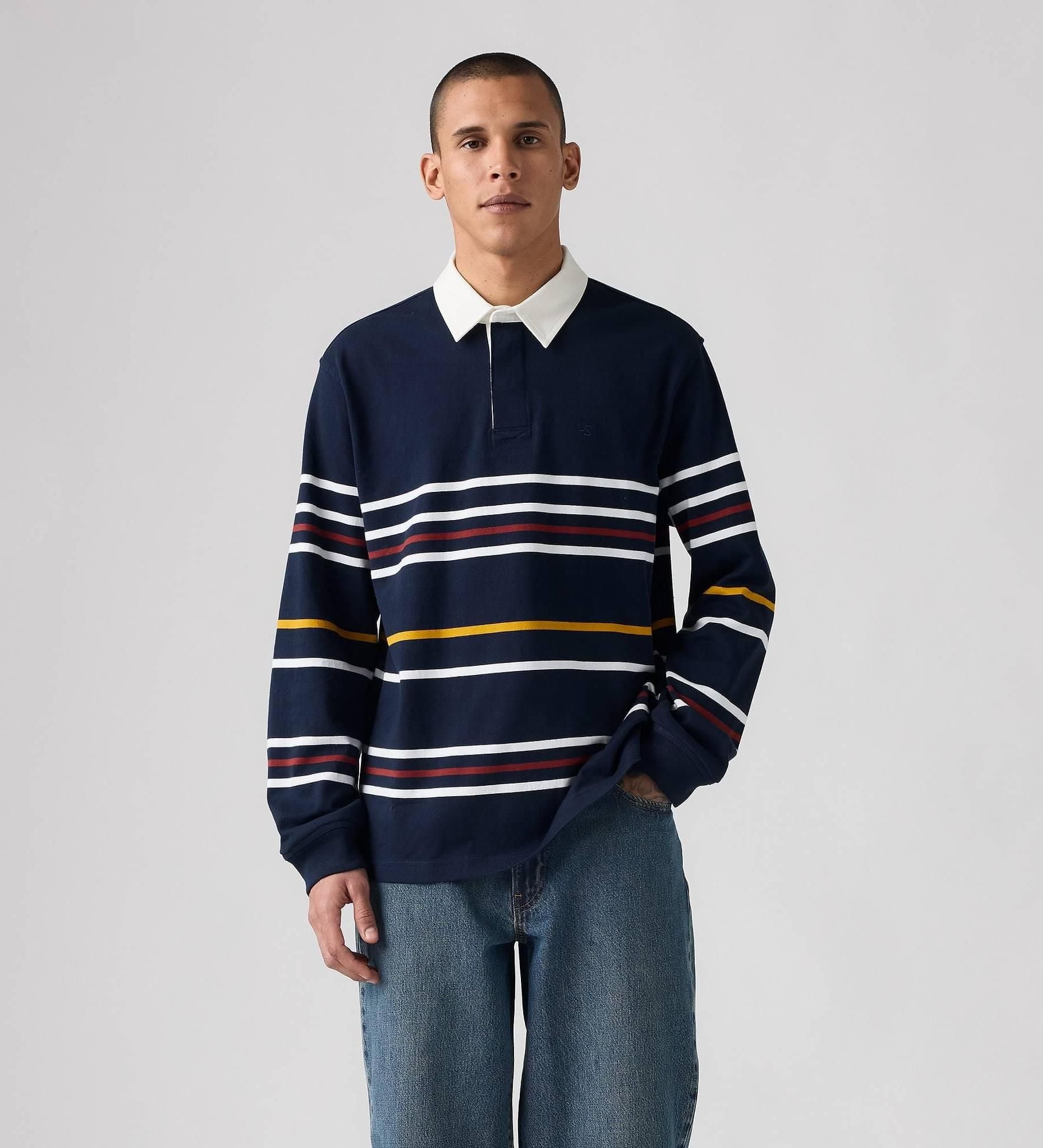 Levi's - Áo polo tay dài nam Union Rugby Polo