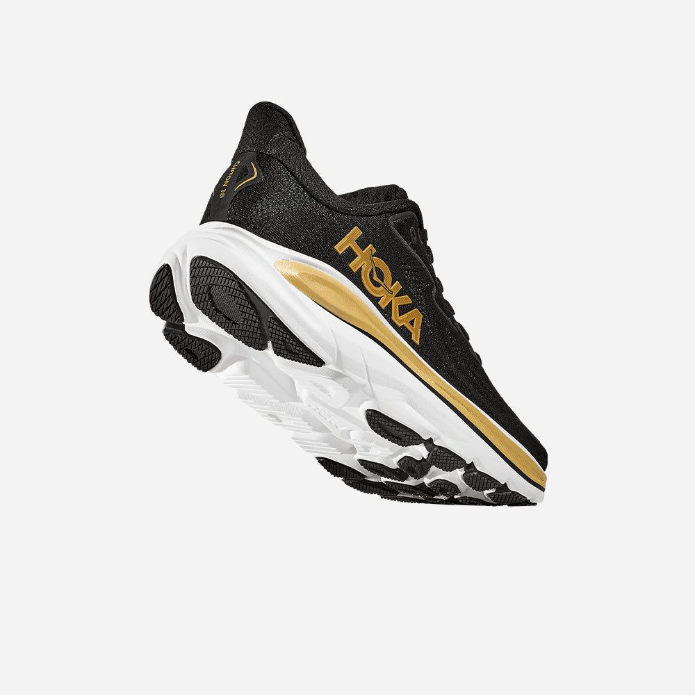 Hoka - Giày chạy bộ nữ Clifton 10 Wide Running Shoes