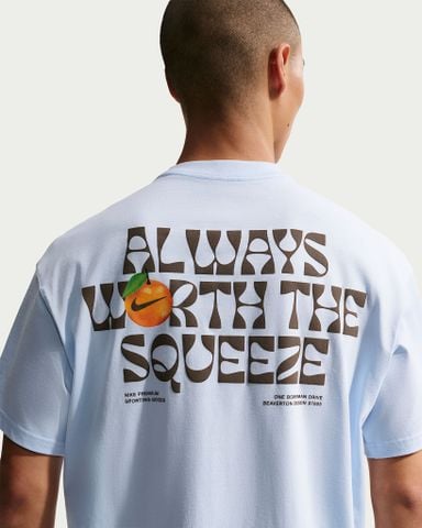 Nike - Áo Tay Ngắn Thể Thao Nam Sportswear U NSW Tee LSE Orange
