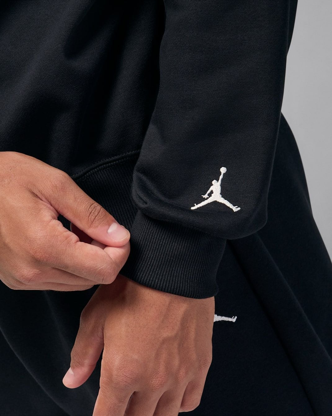 Nike - Áo nỉ tay dài thể thao Nam Jordan Brooklyn Men's French Terry Realtree Crew-Neck Sweatshirt