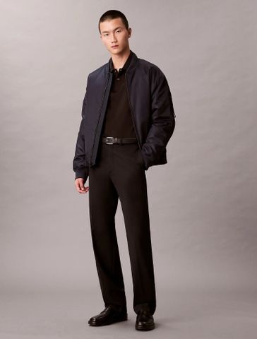 Calvin Klein - Áo Thun Có Cổ Nam Slim Premium Interlock Polo