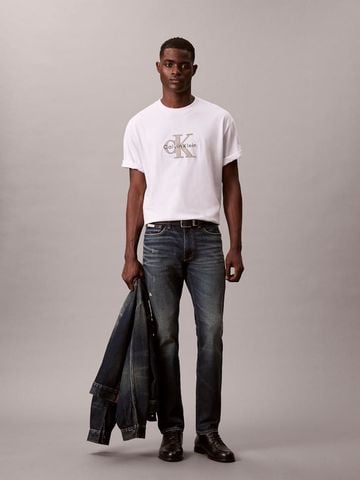 Calvin Klein - Áo Thun Tay Ngắn Nam Monologo Graphic Relaxed T-Shirt