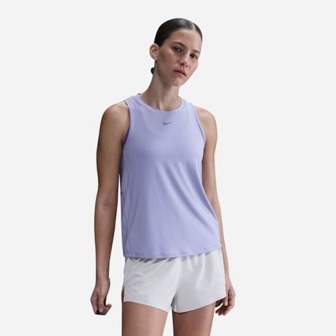Nike - Áo ba lỗ tập gym Nữ Women's Nike One Classic Dri-Fit Tank - Purple