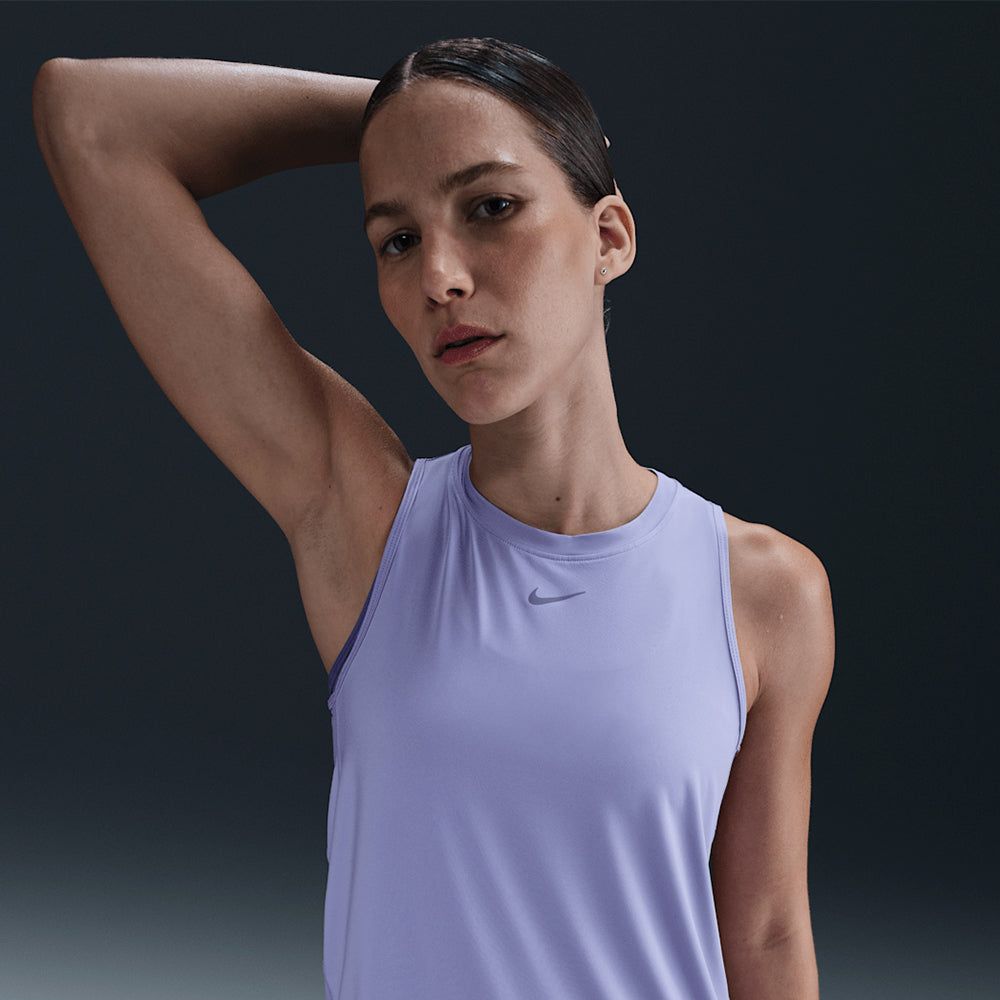 Nike - Áo ba lỗ tập gym Nữ Women's Nike One Classic Dri-Fit Tank - Purple