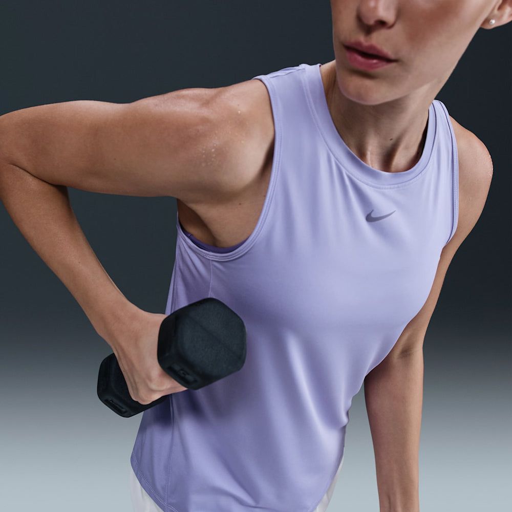 Nike - Áo ba lỗ tập gym Nữ Women's Nike One Classic Dri-Fit Tank - Purple