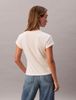 Calvin Klein - Áo Thun Tay Ngắn Nữ Velour Embossed Logo Graphic Slim T-Shirt