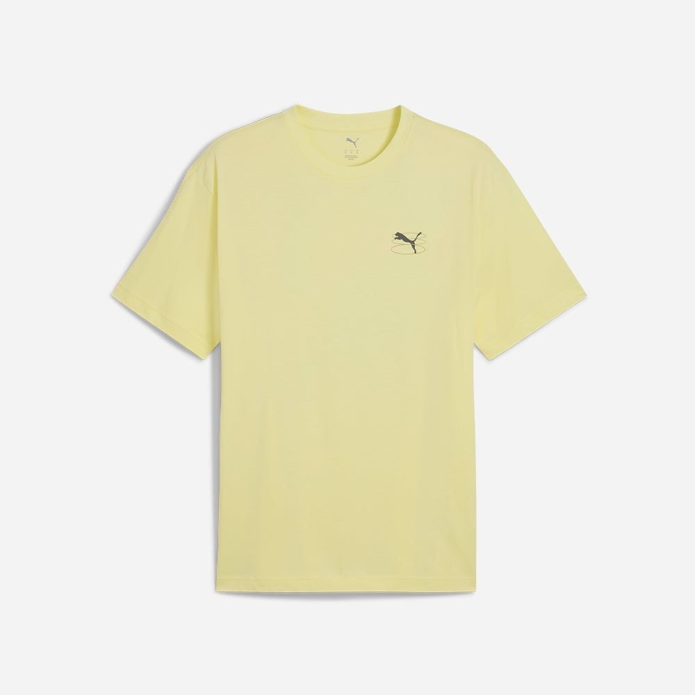 Puma - Áo thun tay ngắn thời trang thể thao nam Graphic Grid Tee Lifestyle