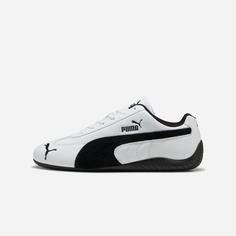 Puma - Giày thời trang thể thao nam nữ Speedcat Leather Lifestyle